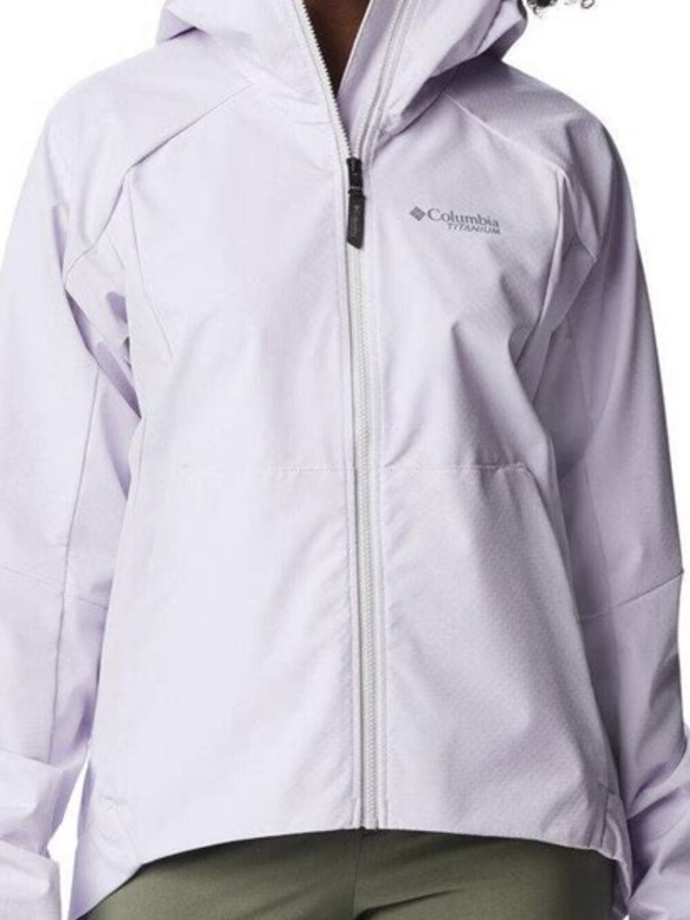 Columbia Sportswear Platinum Peak Softshell Jacket Purple Tint Size L